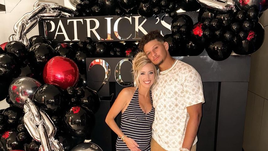 Brittany Mahomes und Patrick Mahomes im September 2024