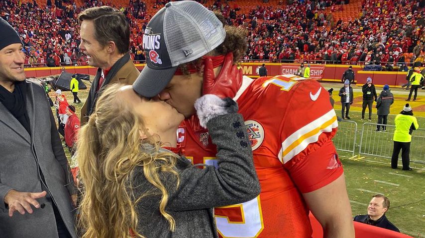 Brittany Matthews und Patrick Mahomes im Januar 2020