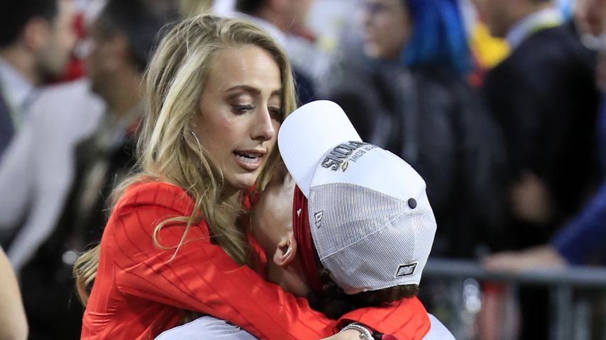 Brittany Matthews und Patrick Mahomes im Februar 2020