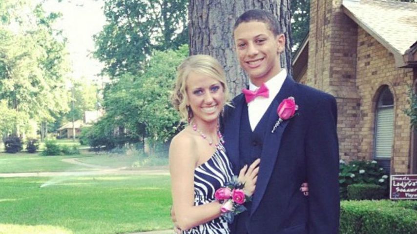 Brittany Matthews und Patrick Mahomes vor ihrem Abschlussball