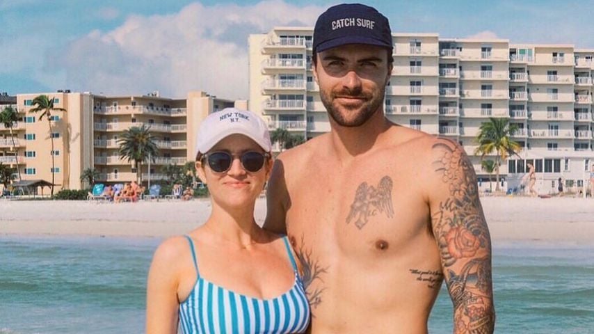 Brittany Snow und Tyler Stanaland, Januar 2020