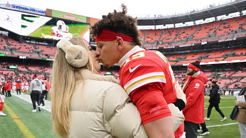 Brittany und Patrick Mahomes, Dezember 2024