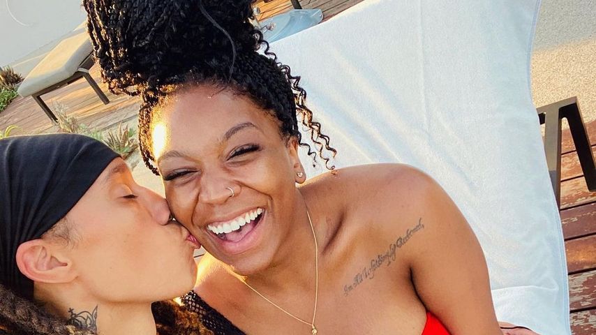 Brittney mit Cherelle Griner, Juni 2022