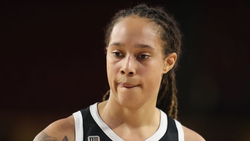 Brittney Griner bei einem Basketballspiel