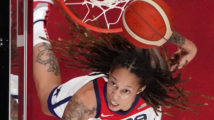 Brittney Griner bei den Olympischen Spielen in Tokio, 2020