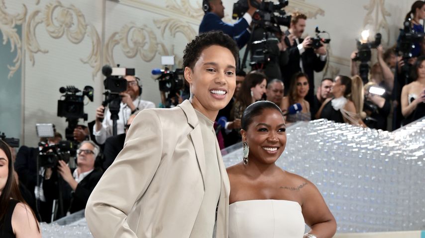 Brittney Griner und Cherelle Griner bei der Met Gala 2023 in New York