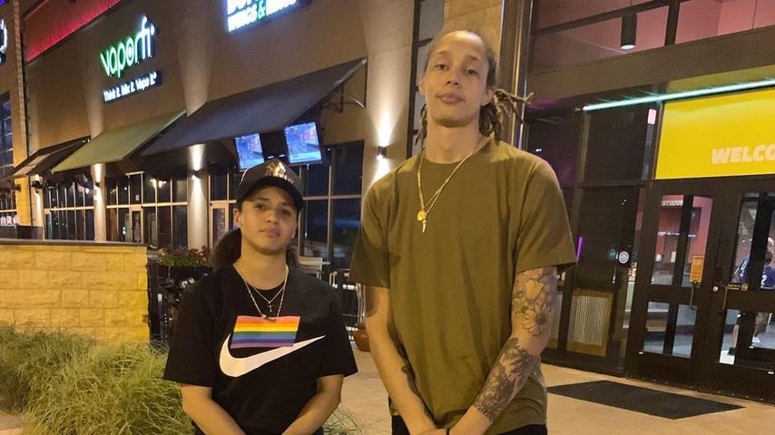 Brittney Griner mit ihrer Schwester