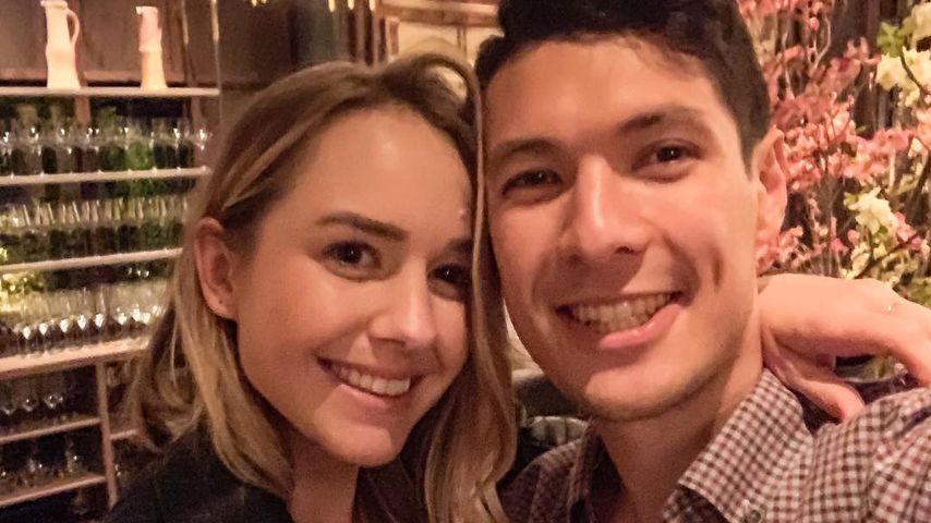 Brittni Nowell und John Graham im April 2019