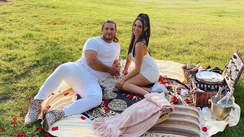 Brock Davies und Scheana Shay im September 2020