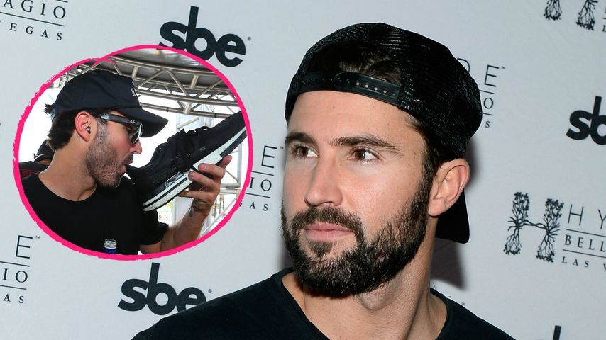 Prost! Brody Jenner trinkt einen Drink aus seinem Schuh