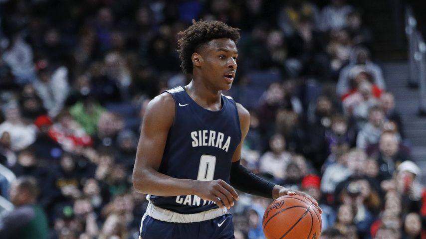 Bronny James, Basketballstar