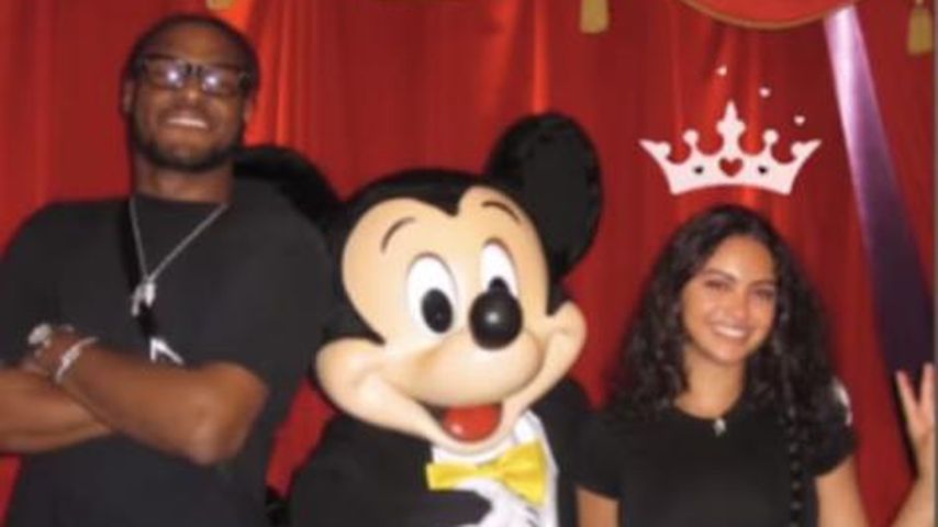 Bronny James und seine Freundin Parker Whitfield im Disneyland, Oktober 2024