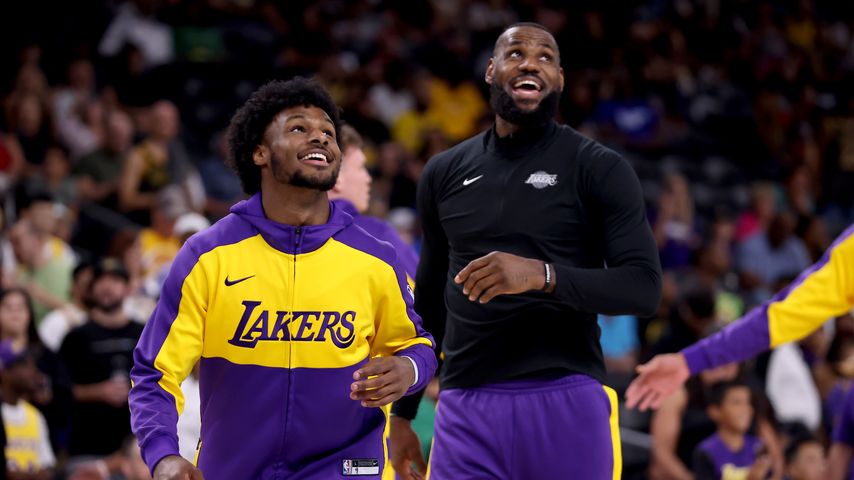 Mit Sohn Bronny zu spielen ist für LeBron James das Größte