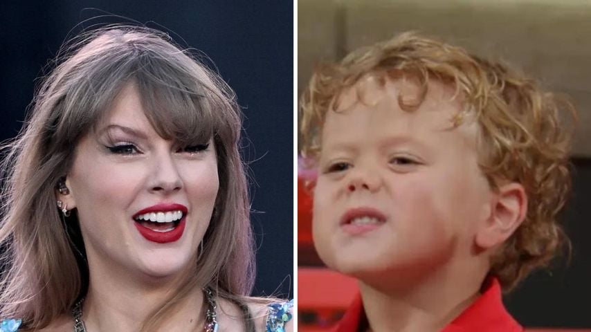 Sohn von Patrick Mahomes erkennt Taylor Swift im Stadion