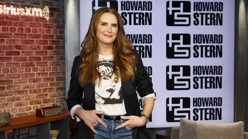 Brooke Shields bei der "The Howard Stern Show" im April 2023
