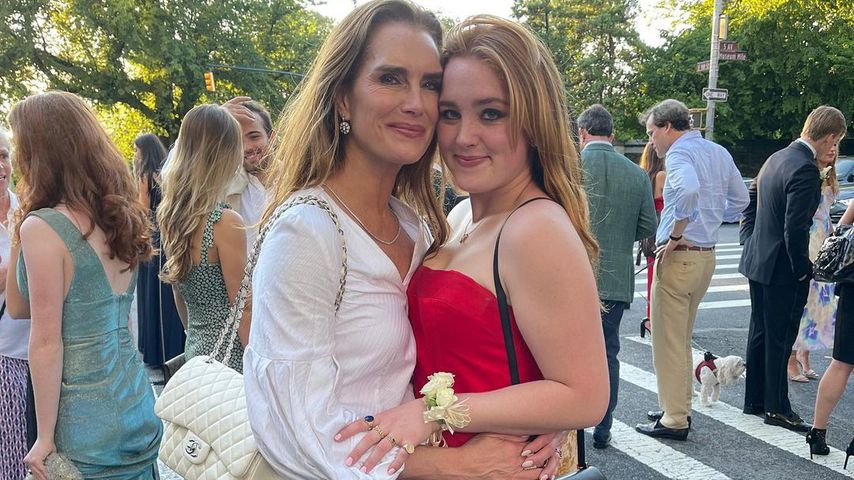 Brooke Shields und ihre Tochter Rowan bei ihrem Abschlussball