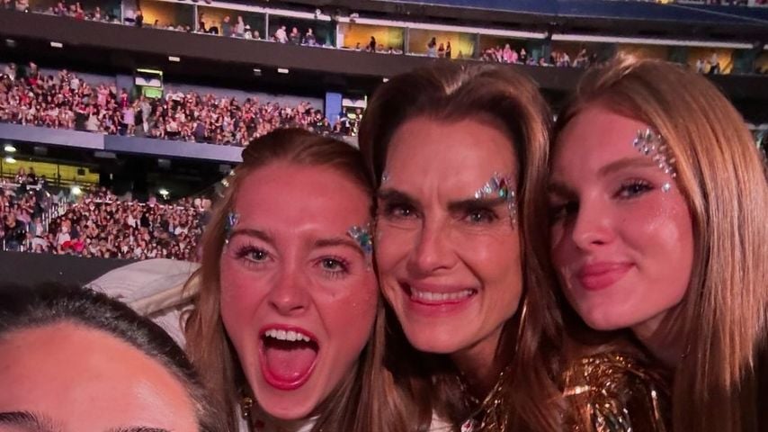 Brooke Shields und ihre Töchter Rowan und Grier, 2024
