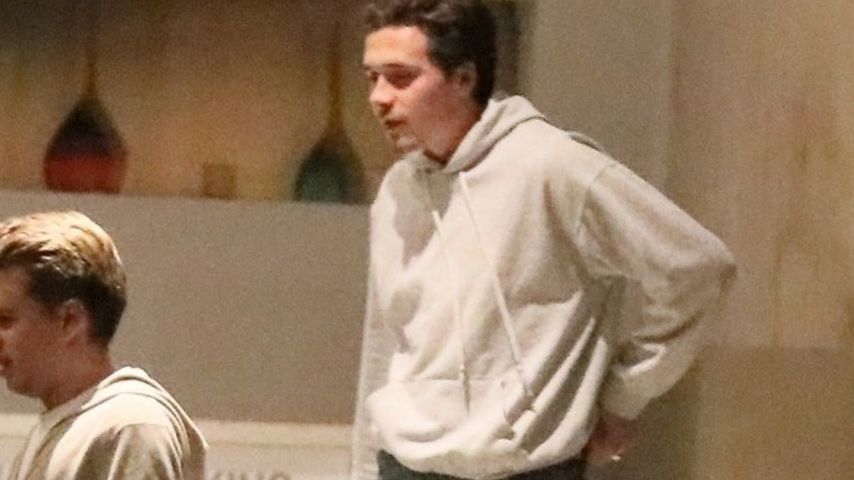 Brooklyn Beckham vor einem Hotel in Los Angeles
