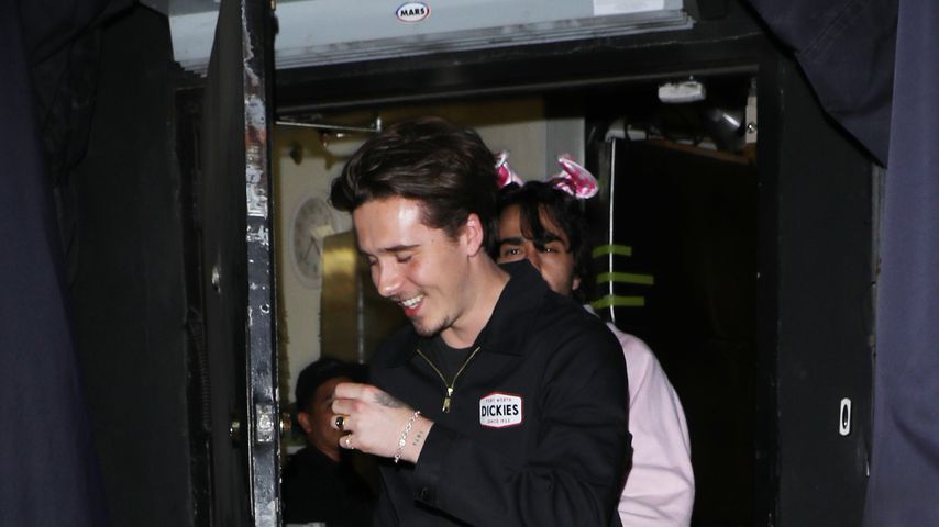 Brooklyn Beckham beim Verlassen eines Restaurants in Hollywood