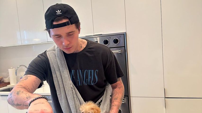 Viel Spott im Netz: Brooklyn Beckham kocht Weinkorken mit