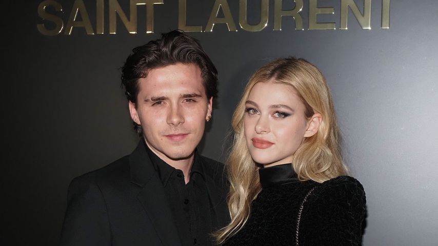 Brooklyn Beckham mit seiner Partnerin Nicola