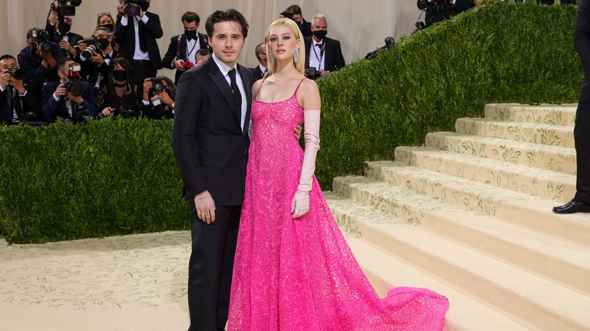 Brooklyn Beckham und Nicola Peltz bei der Met Gala 2021