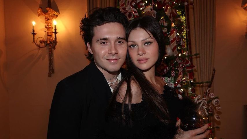 Brooklyn Beckham und Nicola Peltz Beckham an Weihnachten 2022