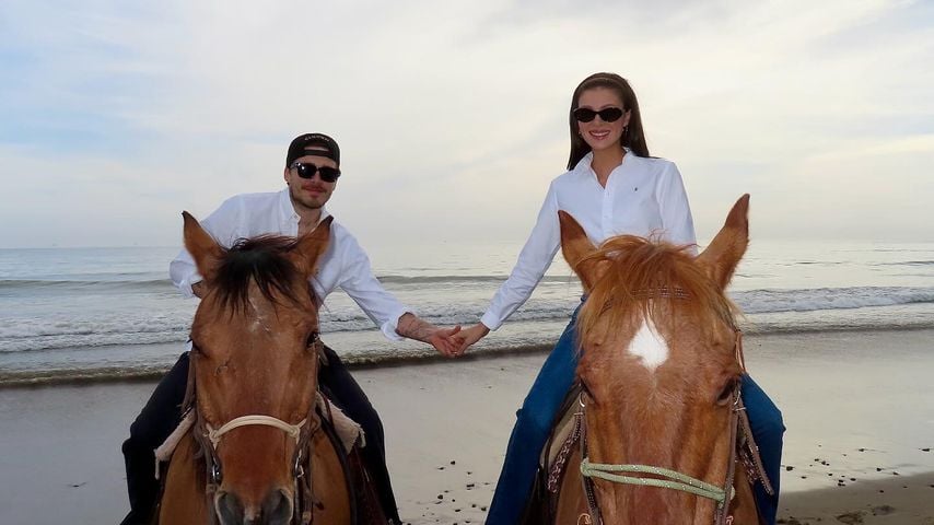 Brooklyn Beckham und  Nicola Peltz-Beckham, 2025
