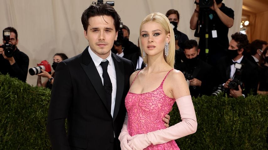 Brooklyn Beckham und Nicola Peltz bei der Met Gala 2021