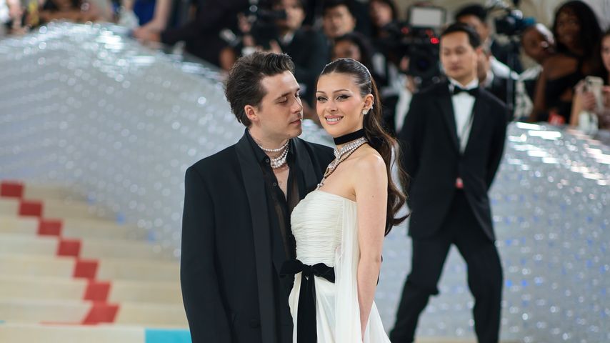 Brooklyn und Nicola Peltz-Beckham bei der Met Gala 2023