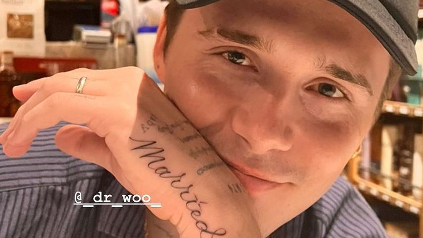 Brooklyn Beckham mit neuem Tattoo für Ehefrau Nicola Peltz
