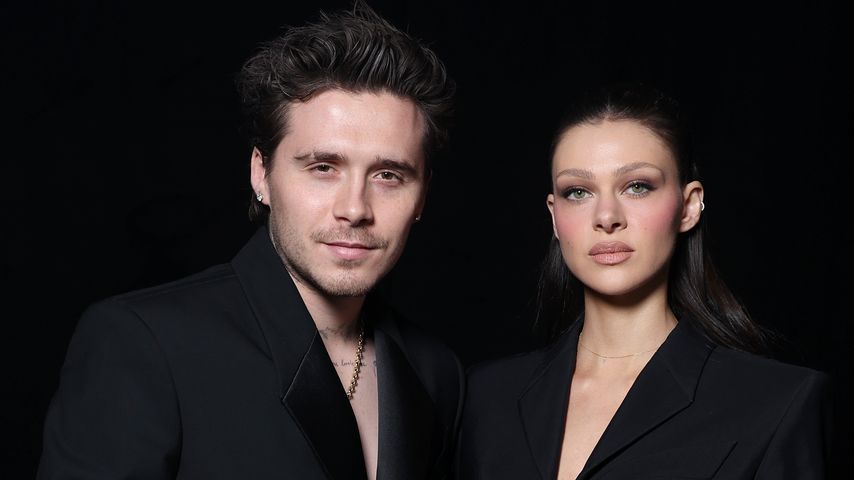 Brooklyn Peltz-Beckham und Nicola Peltz-Beckham bei der Paris Fashion Week 2024