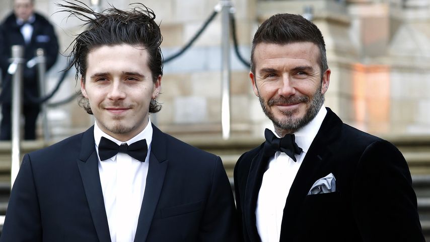 Brooklyn und David Beckham, 2019
