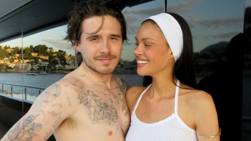 Brooklyn Beckham und Nicola relaxen auf 98-Millionen-Jacht