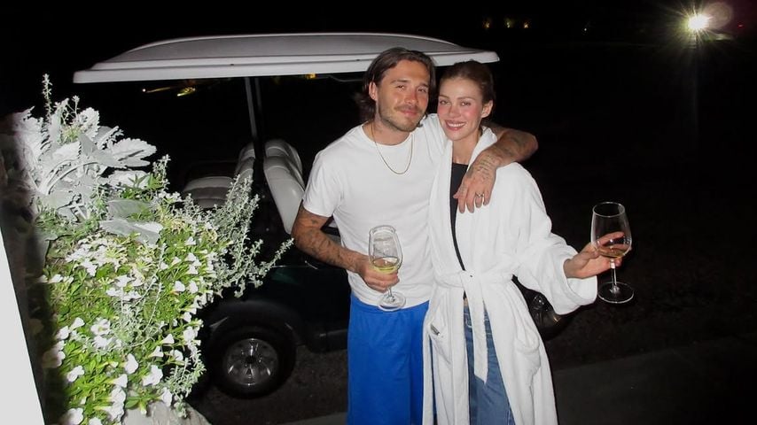 Brooklyn feiert Jahrestag von zweiter Hochzeit mit Nicola
