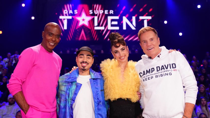 Bruce Darnell, Tony Bauer, Ekaterina Leonova und Dieter Bohlen, "Das Supertalent"-Jury 2025