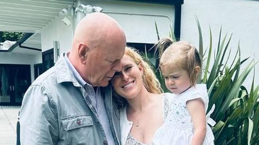 Bruce Willis mit Tochter Rumer und Enkelin Louetta