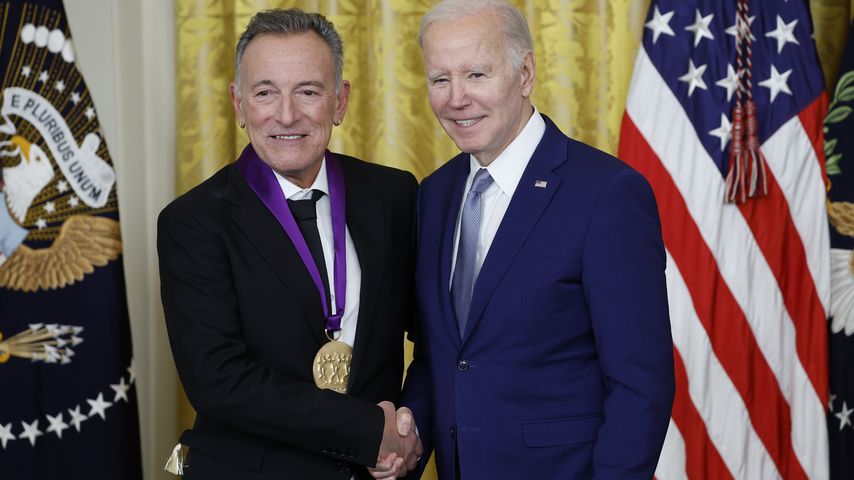 Bruce Springsteen und Joe Biden im März 2023