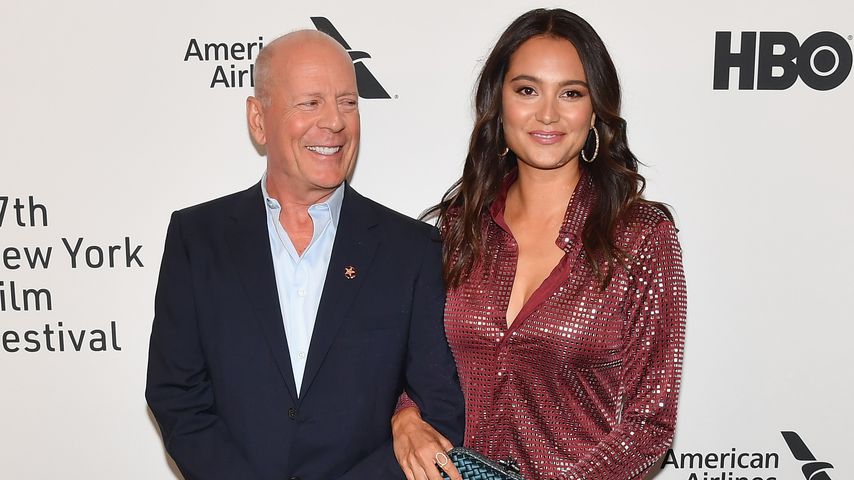 Bruce und Emma Heming Willis bei der Premiere von "Motherless Brooklyn"