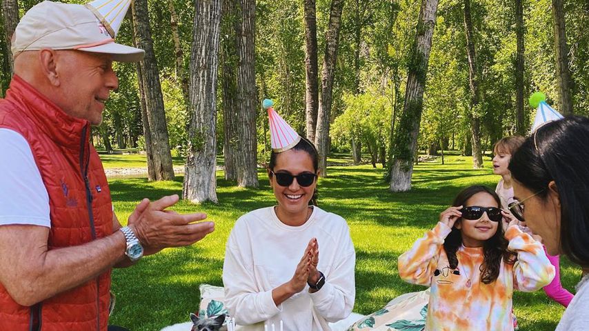 Bruce Willis, Emma Heming Willis, Demi Moore und ihre Patchwork-Familie, Juni 2020