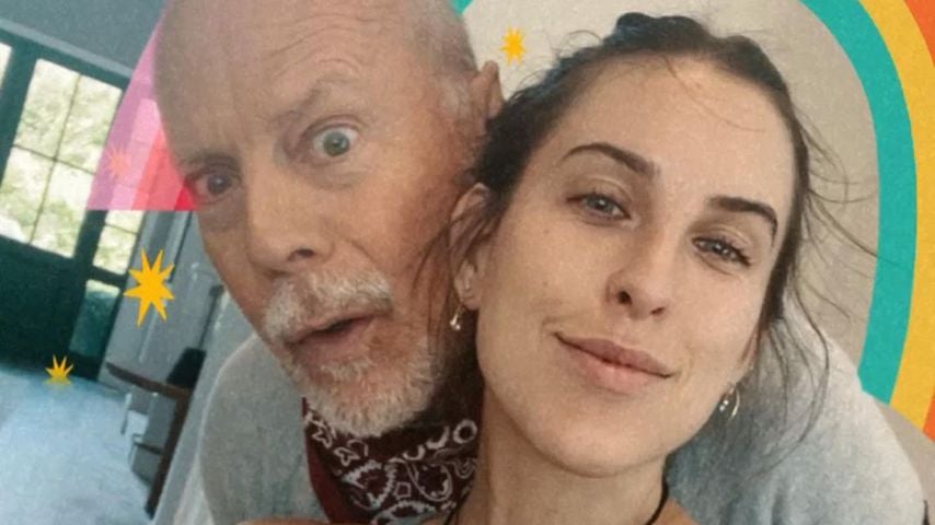 Selten! Daddy Bruce Willis zeigt sich mit seinen Töchtern