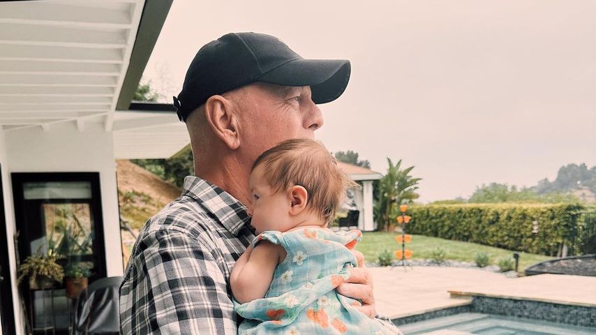 Bruce Willis mit seiner Enkelin im Juni 2023