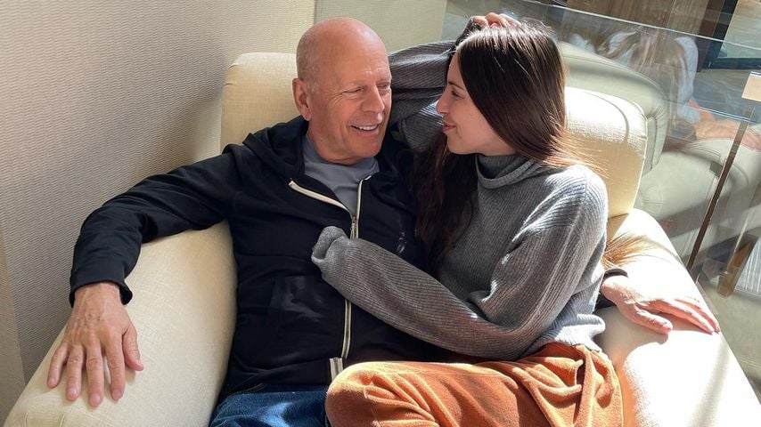 Bruce Willis mit seiner Tochter Scout LaRue