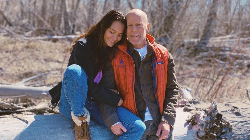 Bruce Willis mit seiner Frau Emma
