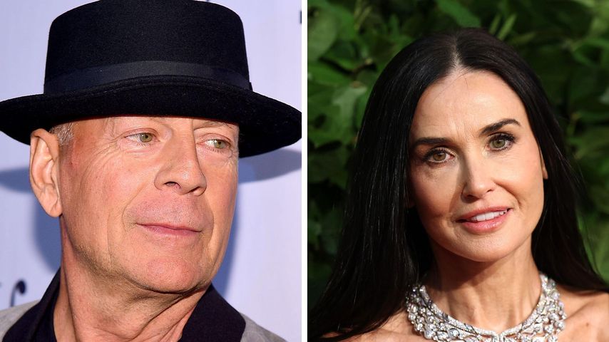Erkrankter Bruce Willis albert in Video mit Demi Moore herum