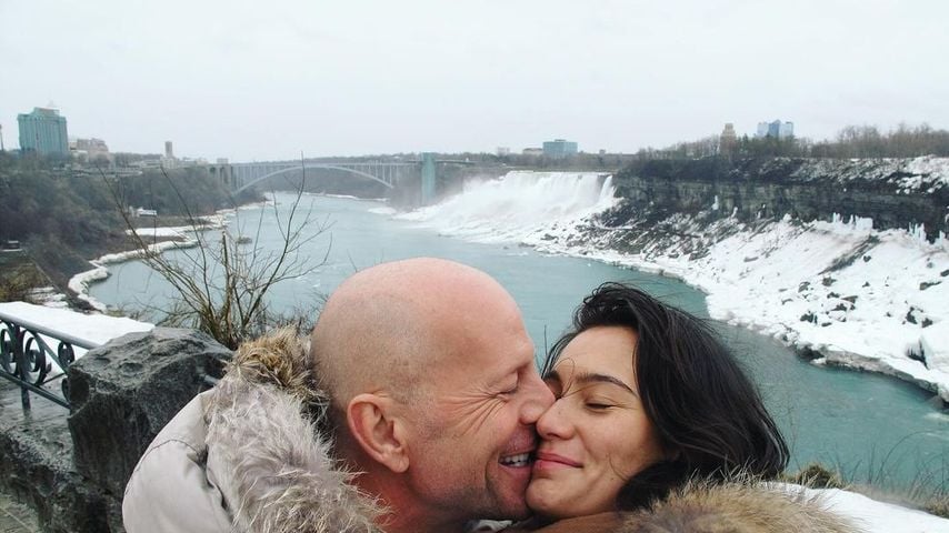 Bruce Willis und Emma Heming