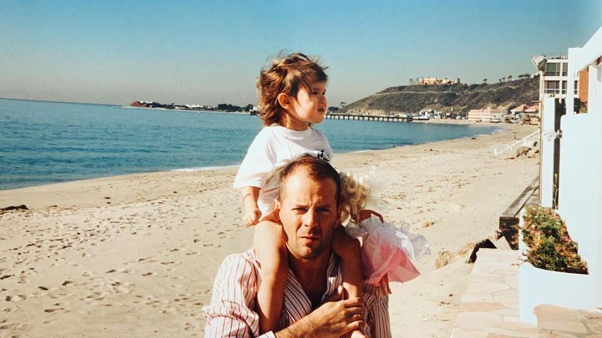 Bruce Willis mit seiner Tochter Rumer