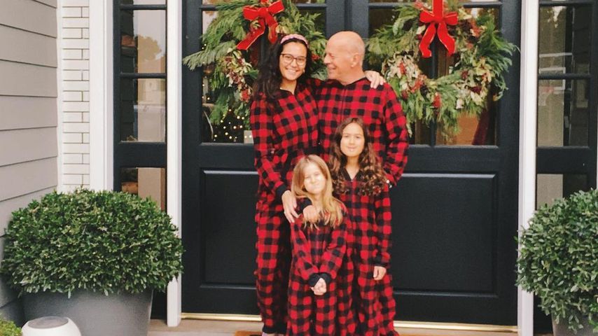 Bruce Willis und seine Familie im Dezember 2020