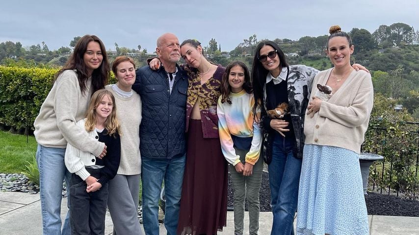 Bruce Willis und seine Liebsten im März 2023