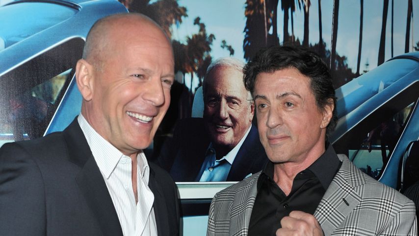 Bruce Willis und Sylvester Stallone im März 2011